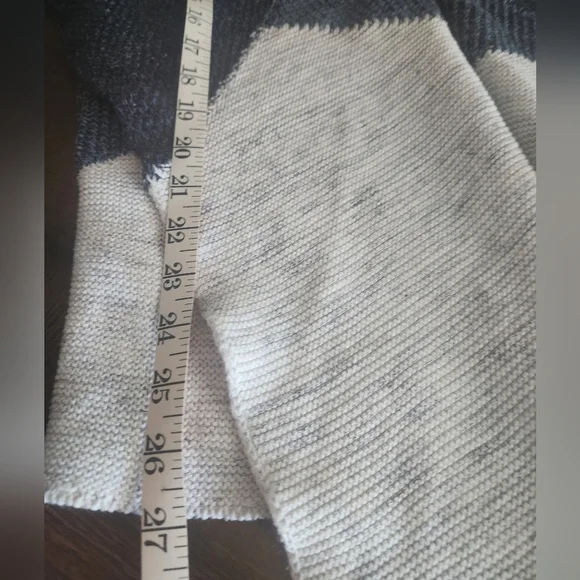 Women's Desigual Navy and Gray Open Front Cardigan Sm - Picture 7 of 7